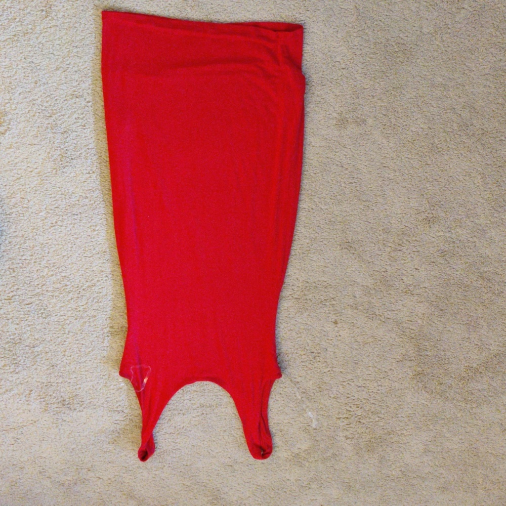 Red dress
